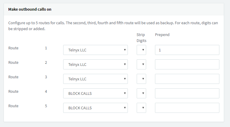 3cx make outbound calls