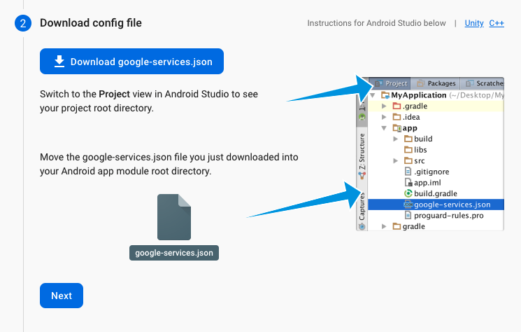 download-config-file-firebase