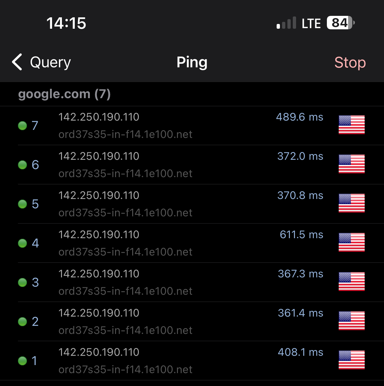 Deice Internet Reachability