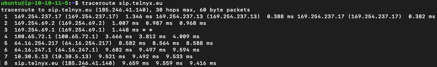 AWS Validate Connection